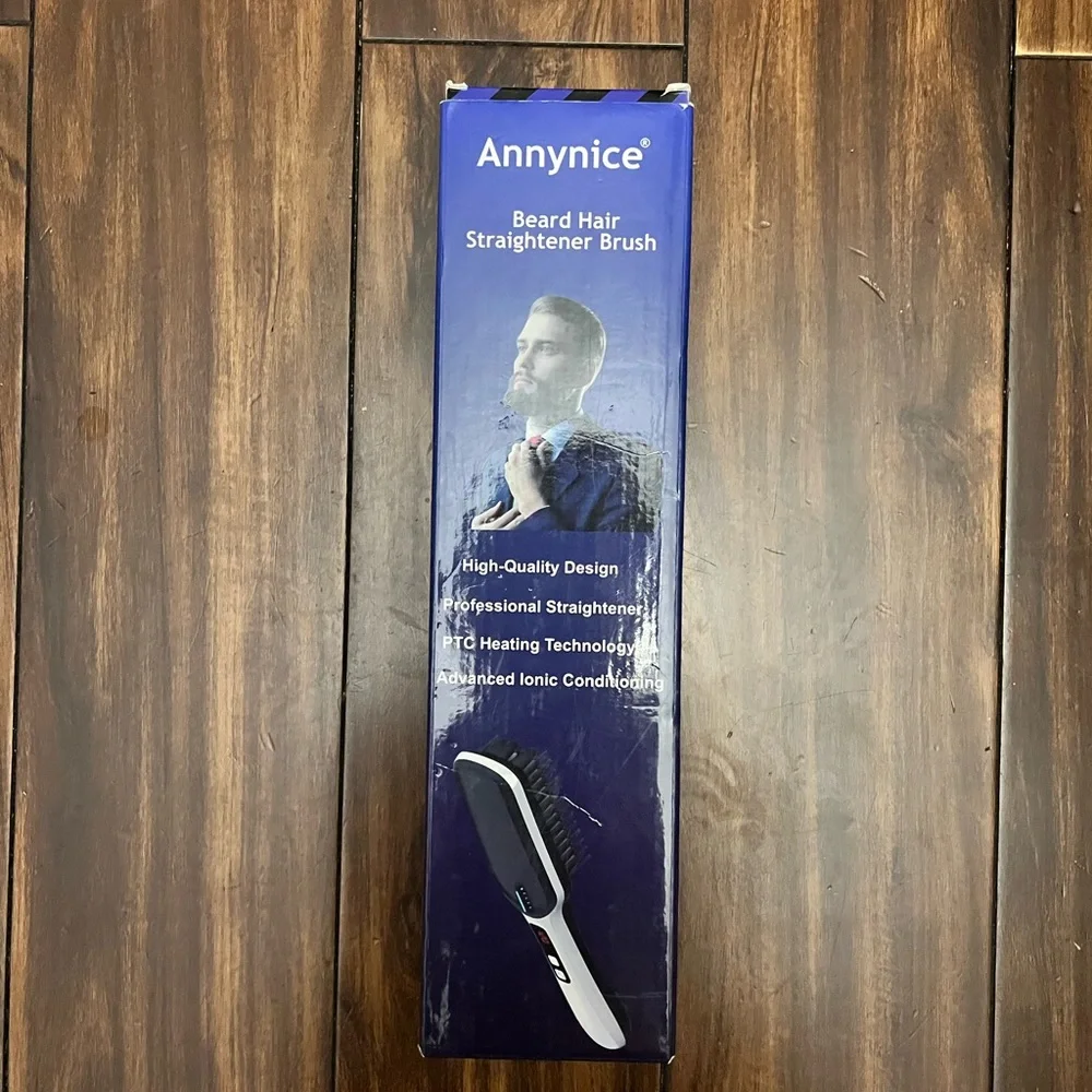 Beard Straightener - Professional Beard Hair Straightening Brush for Men - Picture 2 of 8